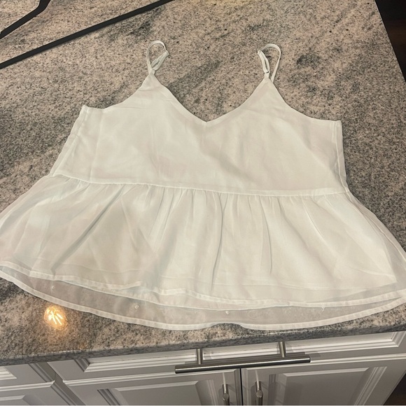 Old Navy Baby Blue Camisole with Sparkling Details - Picture 2 of 5